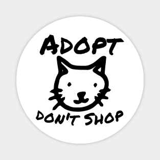 Adopt Don't Shop Magnet